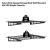 Heavy-Duty Garage Wall Mounted Shelves,Wall Mounted Storage Shelves,400 Lbs Load Capacity Garage Storage Rack Floating Shelves, 2 Pack - 2 of 4
