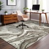Modern Abstract Large Area Rug 9x12 Washable Rugs For Living Room Stain Resistant Throw Carpet With Non-Slip Backing For Bedroom Nursery Apartment - 4 of 4