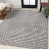 JONATHAN Y Odense High-Low Minimalist Angle Geometric Indoor/Outdoor Area Rug - 3 of 4