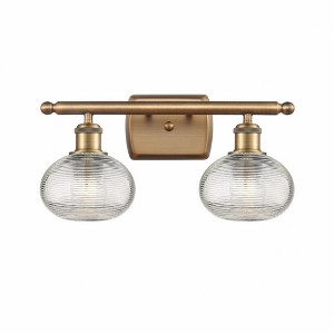 Ithaca - 2 Light Bath Vanity In Industrial Style-8 Inches Tall and 16 Inches Wide - 1 of 1