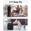 LUGGEX Underseat Carry On Luggage with Wheels , Soft Side Suitcase, 16 Inch - 4 of 4
