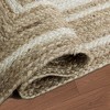 Maxax jute Door Mat，Hand Woven Area Rug, Boho Rustic Style, Natural Fiber Jute Rug Stripe for Entryway and Hallway - 2 of 3