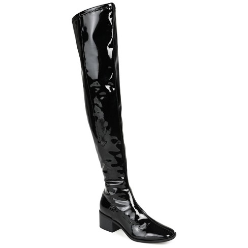 Knee high black store boots target