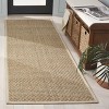 Natural Fiber Basket Weave NF117 Indoor Rugs - Safavieh - 2 of 4