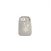 Stoneware Wall Pocket with Snowflake Design (Set of 2) - 3 of 3