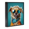 Stupell Industries Hipster Dog Portrait, 17" x 17" - 3 of 4