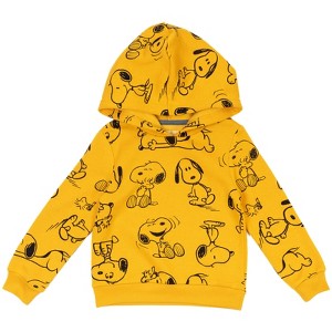 PEANUTS Peanuts,Woodstock Snoopy Fleece Pullover Hoodie Little Kid to Big Kid - 1 of 4