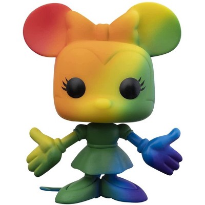 Funko Disney Funko POP Vinyl Figure | Rainbow Pride Minnie Mouse