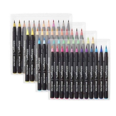 Kingart 48ct Brush Pen Markers