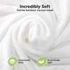 KeaBabies Cuddle Baby Hooded Towel, Organic Baby Bath Towel, Hooded Baby Towels, Baby Beach Towel for Newborn, Kids - 2 of 4