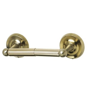 OakBrook 355-0404 Toilet Paper Holder, Zinc, Brushed Nickel