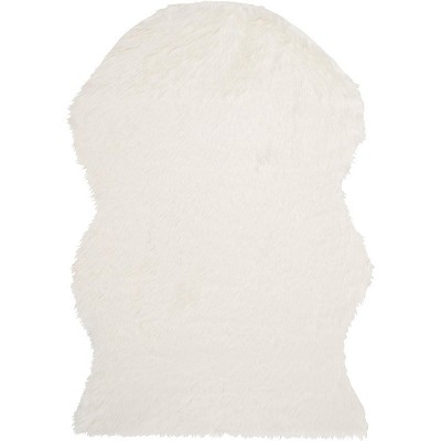 Faux Sheep Skin FSS115 Power Loomed Indoor Rugs - Safavieh