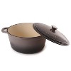 BergHOFF Neo 7Qt. Cast Iron Round Covered Dutch Oven, Oyster - 4 of 4