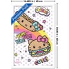 Trends International Hello Kitty: 2018 Kawaii Burger Shoppe - Yum Yum Fun Framed Wall Poster Prints - 3 of 4