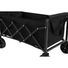 Vynxaria Lightweight Portable Heavy Duty Folding Beach Wagons with Wheels - Outdoor Utility Carts for Grocery, Camping, Shopping - 4 of 4