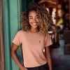 Dalix Martini Embroidered Lightweight Relaxed Jersey Tee Summer Cute Food Womens - 3 of 4