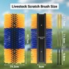 Livestock Scratching Brush, Horse Brushes for Grooming, Itch Relief Horse Scratcher Brushes Kit - 2 of 4