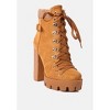Birch Block Heeled Ankle Boots Women - 2 of 4