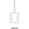 Progress Lighting Palacio 1-Light Pendant, Vintage Gold Finish, White Silk Shade Collection - 2 of 2