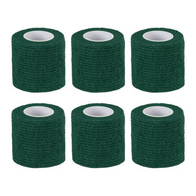 Unique Bargains Self-Adhesive Elastic Breathable Athletic Tapes 6 Rolls