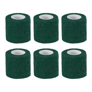Unique Bargains Self-Adhesive Elastic Breathable Athletic Tapes 6 Rolls - 1 of 4