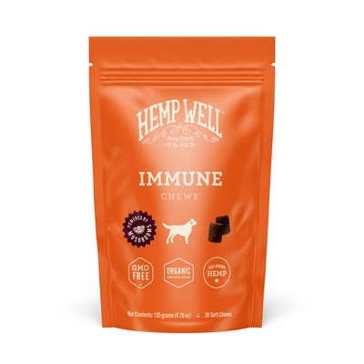 Hemp Well Dog Soft Chews: Immune Support with Functional Mushrooms and Hemp