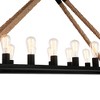 CWI Lighting Ganges 18 Light Up Chandelier With Black Finish - 3 of 3