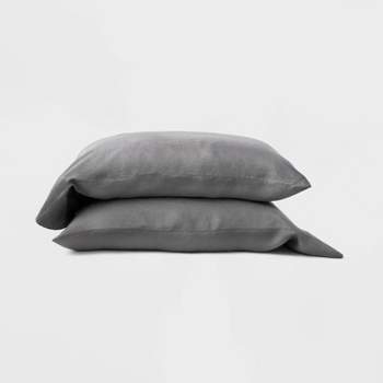 100% Washed Hemp Solid Pillowcase Set - Casaluna™