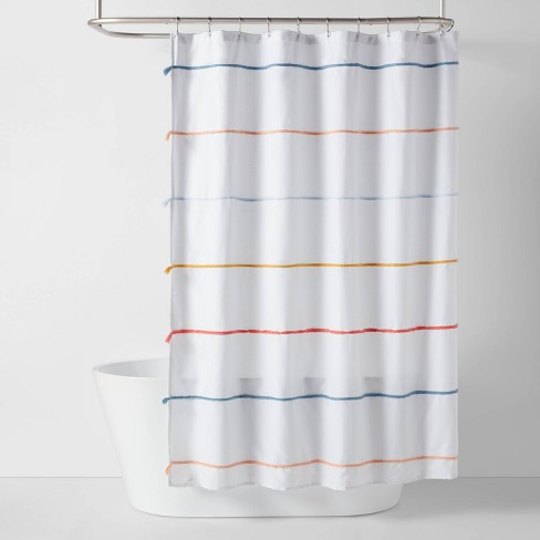  Multi Color Shark Shower Curtain Hooks - Stainless
