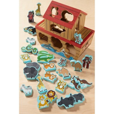 melissa and doug noah's ark shape sorter canada