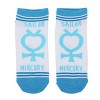 Sailor Moon Celestial Symbols Women's 5-Pair Ankle Socks - 3 of 4