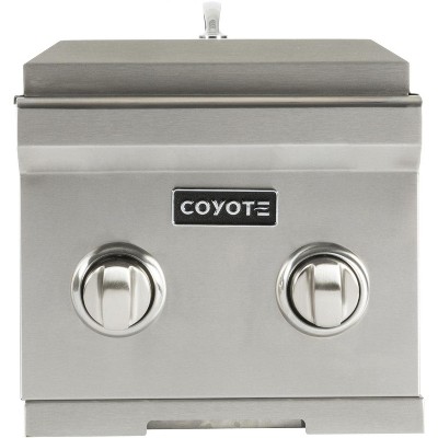 Coyote Outdoor Living Coyote Built-In Natural Gas Double Side Burner - C1DBNG