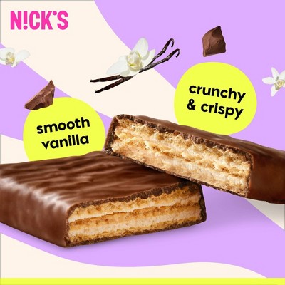 Nick's Vanilla Protein Wafer Snack Bars - 10g Protein - 7.05oz/5pk