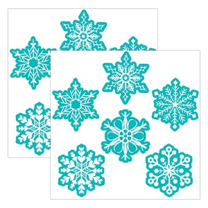 Creative Teaching Press® Snowflakes 6" Designer Cut-Outs, 36 Per Pack, 2 Packs - 1 of 4