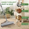 Walensee Carpet Rake for Pet Hair Removal, 61" Carpet Hair Cleaning Tool with Adjustable Long Handle for Fur Rug, Stairs and Mats - 3 of 4