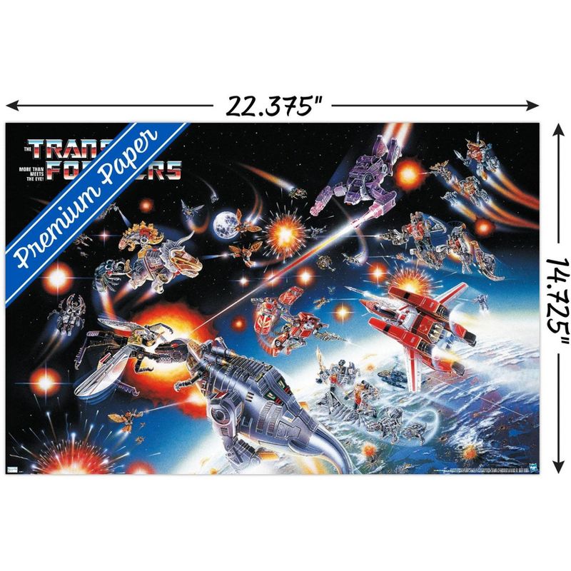 Trends International Hasbro Transformers - 1985 Key Art Unframed Wall Poster Prints, 3 of 7