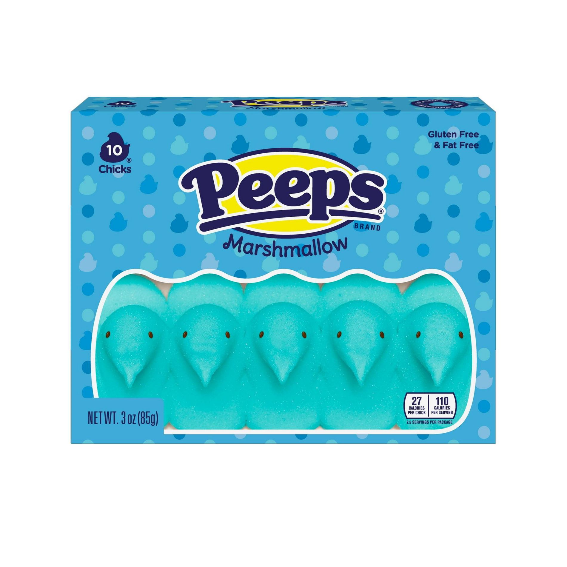 Peeps Marshmallow Chicks & Bunnies Easter Candy – Pink, Lavender, Yellow & Blue – 5, 8, 10 Count | Variety Pack | Classic Treat