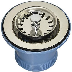 ALFI 2.5 Basket strainer with lift stopper - 1 of 2
