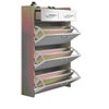 Resenkos Yardi Yard Shoe Cabinet with 3 Doors and 2 Drawers, 5-Drawers Dresser with Metal Handles, Large Space for Storage, 49.22 inch High Cabinet - 2 of 4