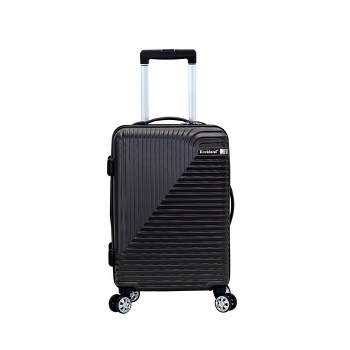 Rockland Star Trail Hardside Spinner Carry On Suitcase - Gray
