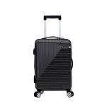 Rockland Star Trail Hardside Spinner Carry On Suitcase - Gray
