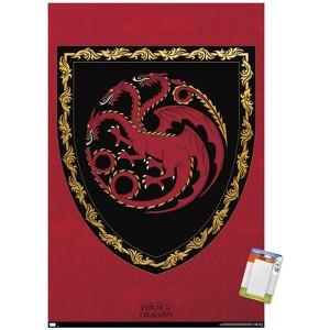 Trends International House of the Dragon - Shield Unframed Wall Poster Prints - 1 of 4