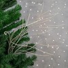 Northlight 36" Champagne Gold Glittered Christmas Twig Spray - 2 of 4