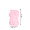 Unique Bargains Cute Cartoon Bath Brush 4.53"x2.76"x1.1" 1 Pc - 4 of 4