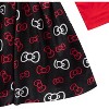 Hello Kitty Sanrio Girls 2 Pack Long Sleeve and Short Sleeve Dresses for Toddlers and Big Kids - Size - 10 - 4 of 4