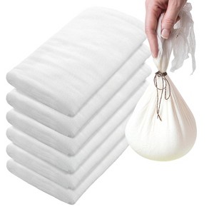 Lola Products Cheese Cloth, 162 SQ. Feet, 100% Cotton, Lint free, for Poultry Wrapping, Cooking, Straining & Cheese, 6 Packs at 27 Sq. Feet Each - 1 of 4