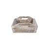 Cheung's Valentin Deep Wooden Handled Tray - White Wash - 4 of 4