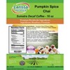 Larissa Veronica Pumpkin Spice Chai Sumatra Decaf Coffee (Gourmet, Naturally Flavored, Whole Coffee Beans) (16 oz, ZIN: 570129) - 2 of 4