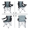 VYNXARIA Oversized Camping Folding Chair ¨C Comfort & Convenience for Outdoor Adventures! - 3 of 4