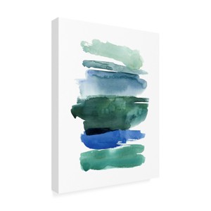 Trademark Fine Art -Grace Popp 'Swatches Of Sea I' Canvas Art - 1 of 4
